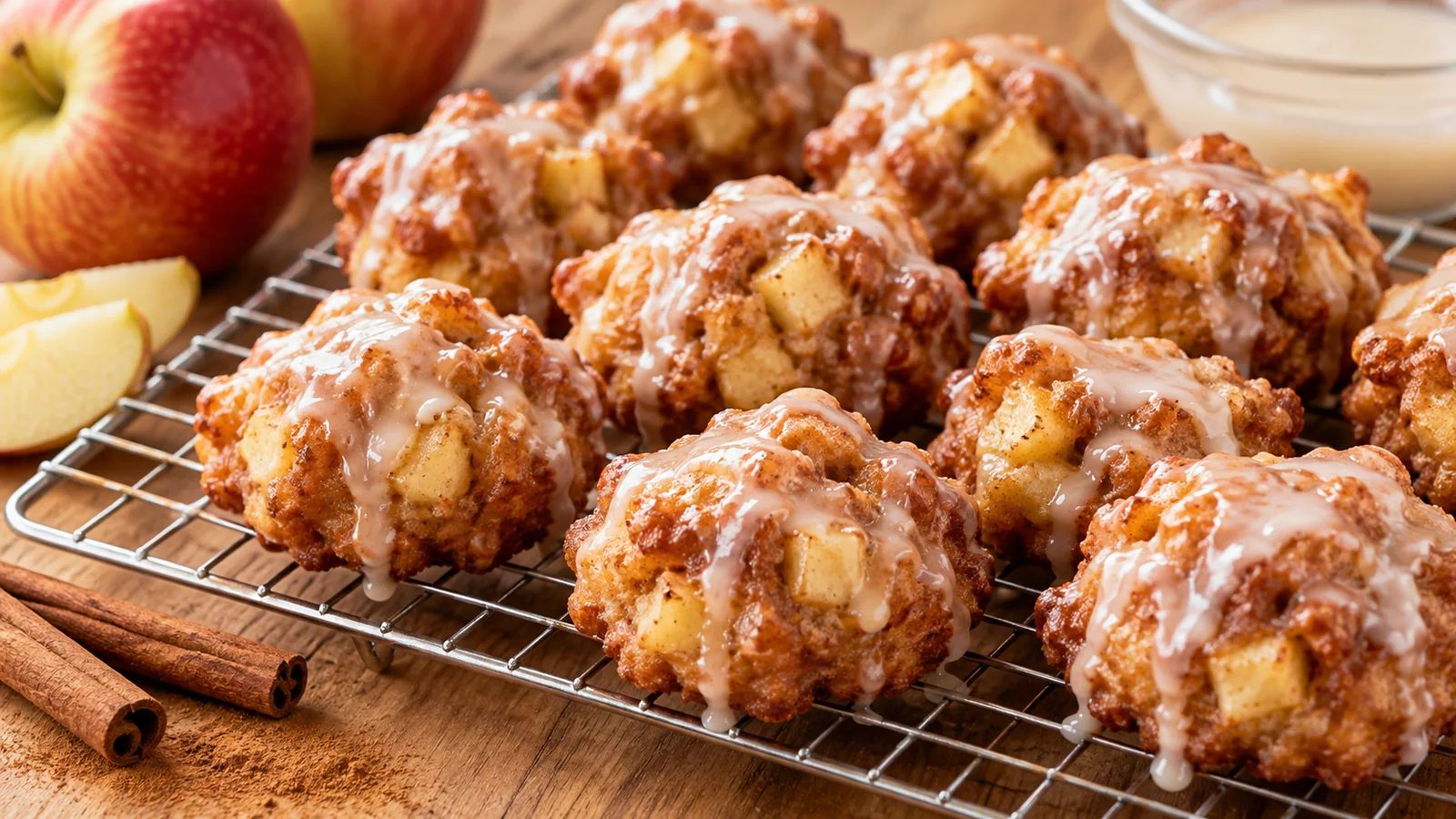Apple Fritter Bites