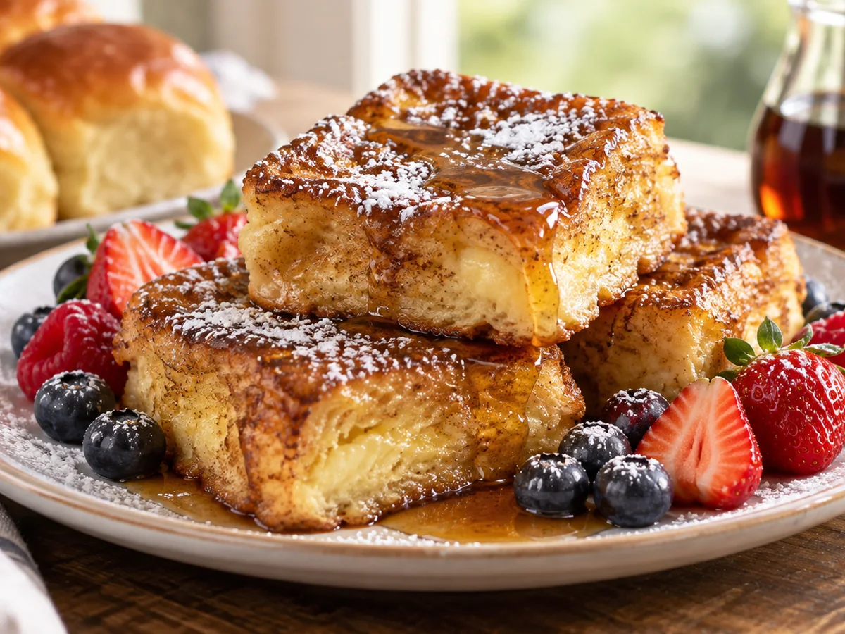 Hawaiian Roll French Toast